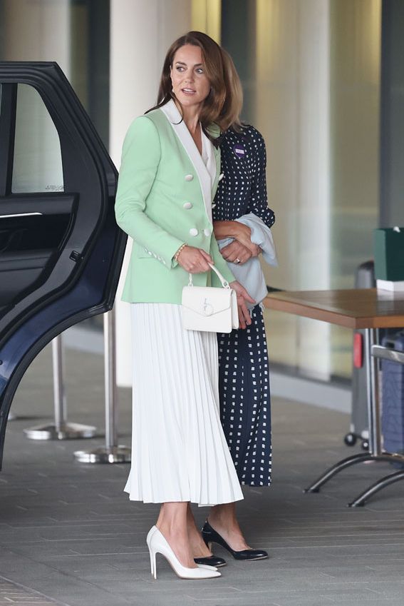 Kate Middleton copia un look ochentero de la princesa Diana en Wimbledon