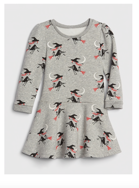 gap toddler witch fit and flare dress