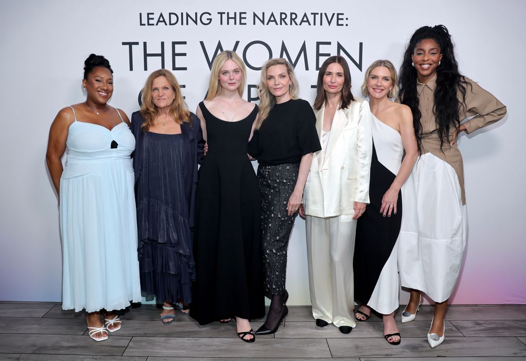 La plataforma reunió a mujeres que protagonizan sus series más exitosas Ashley Nicole Black, Dale Dickey, Elle Fanning, Michelle Pfeiffer, Karolina Wydra, Rhea Seehorn y Jessica Williams. 
