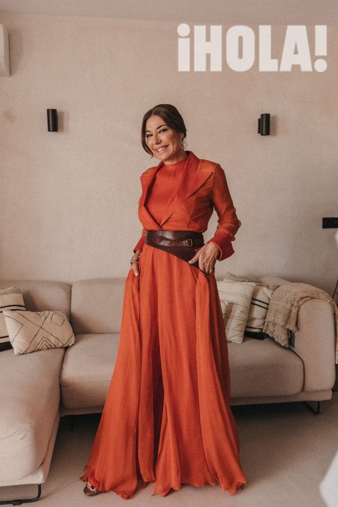 Raquel Revuelta en la boda de su hija Claudia
