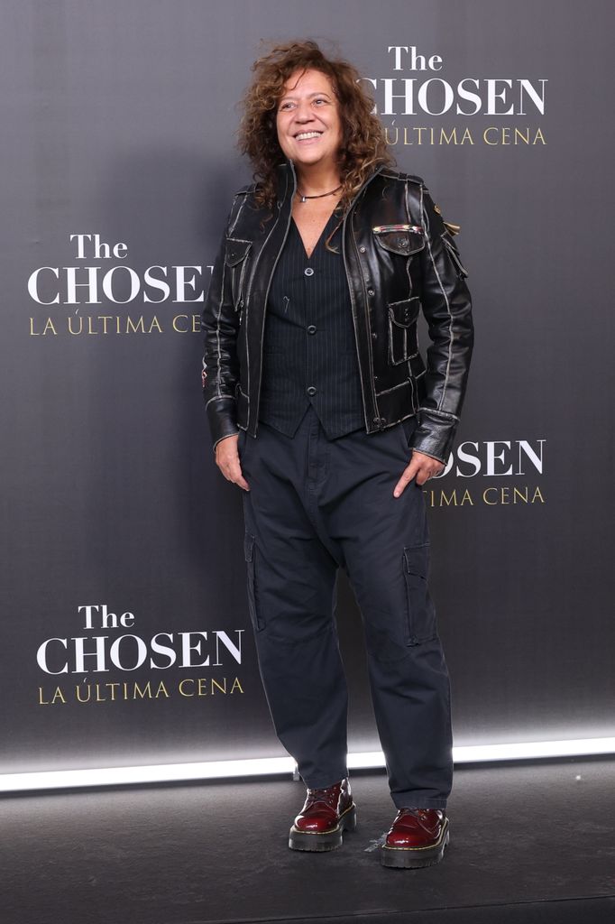 Rosanna en el estreno de 'The Chosen' 