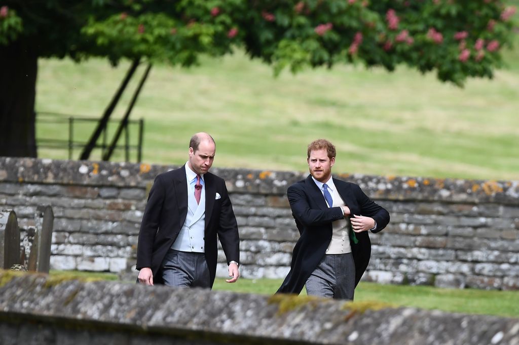 Guillermo y Harry llegaron juntos y de forma discreta, entonces le personaje más buscado era Meghan Markle