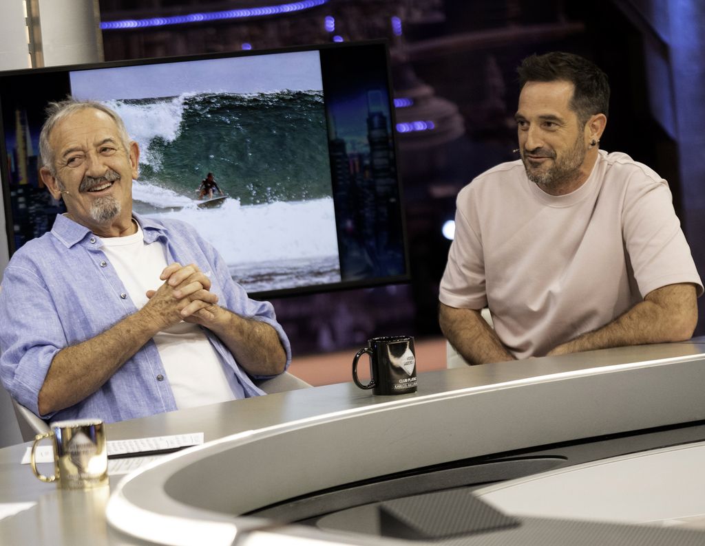 Karlos y Joseba Arguiñano, en su última visita a El Hormiguero. 