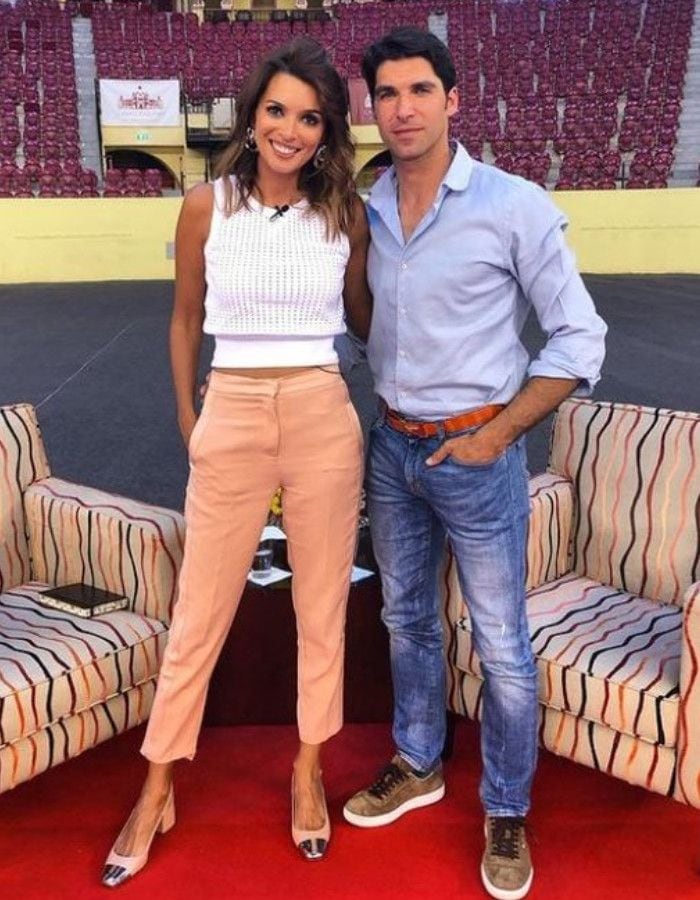 Maria Cerqueira y Cayetano Rivera en 2019