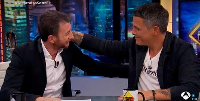 Pablo Motos y Alejandro Sanz