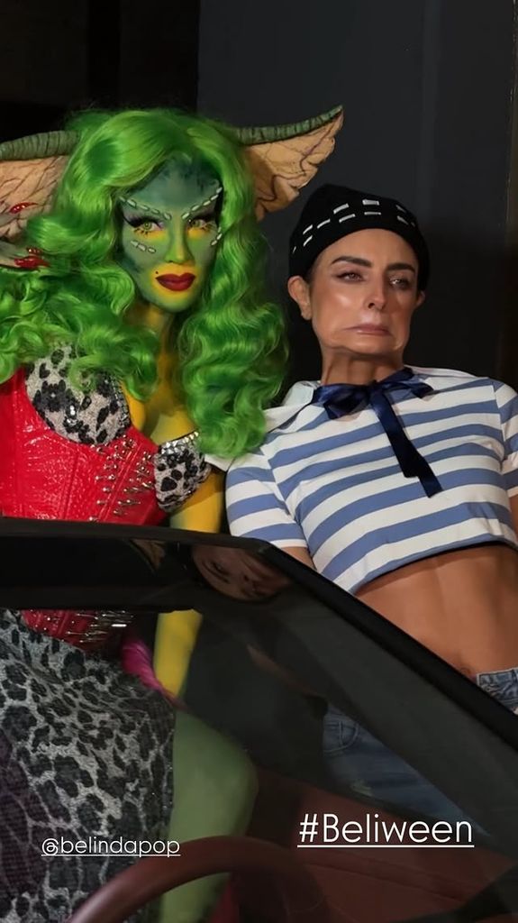 Aislinn Derbez se disfrazó de uno de los populares personajes de su papá.