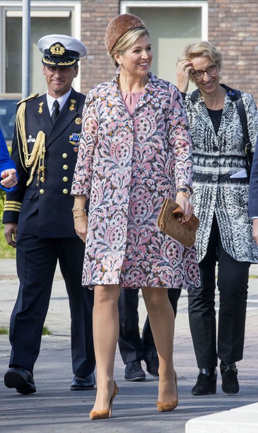 Máxima de Holanda transforma su vestido rosa favorito de manera inesperada