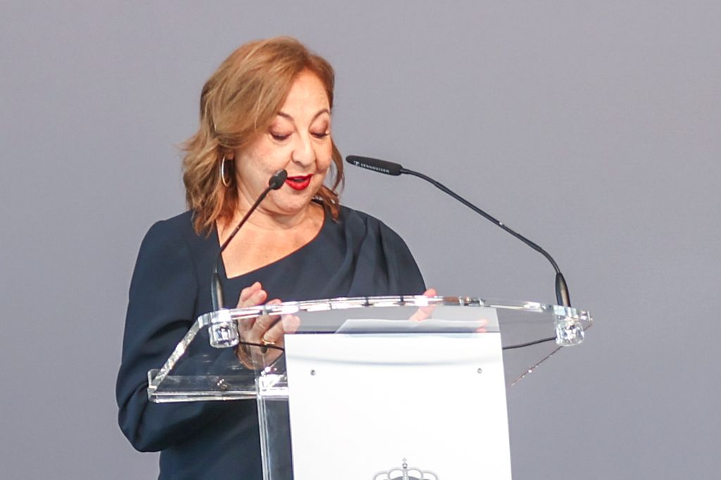 La actriz ha pronunciado un aplaudido discurso