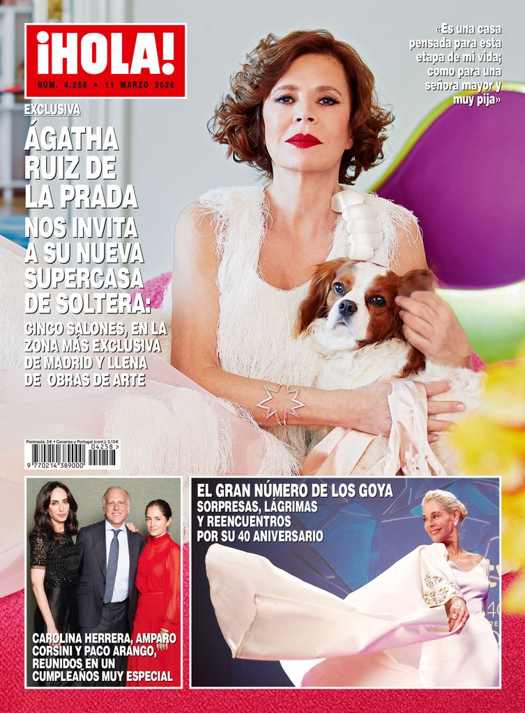 Ágatha Ruiz de la Prada en su nueva casa