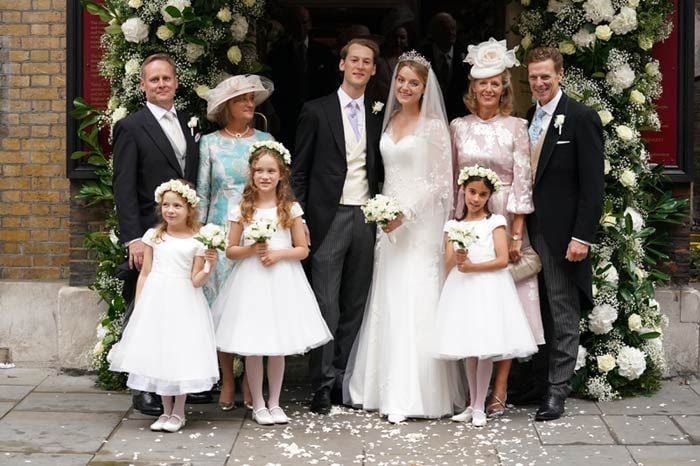 Flora Ogilvy, sobrina de Isabel II, celebra una nueva 'boda' con Timothy Vesterberg 