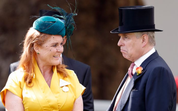 El príncipe Andrés y Sarah Ferguson 