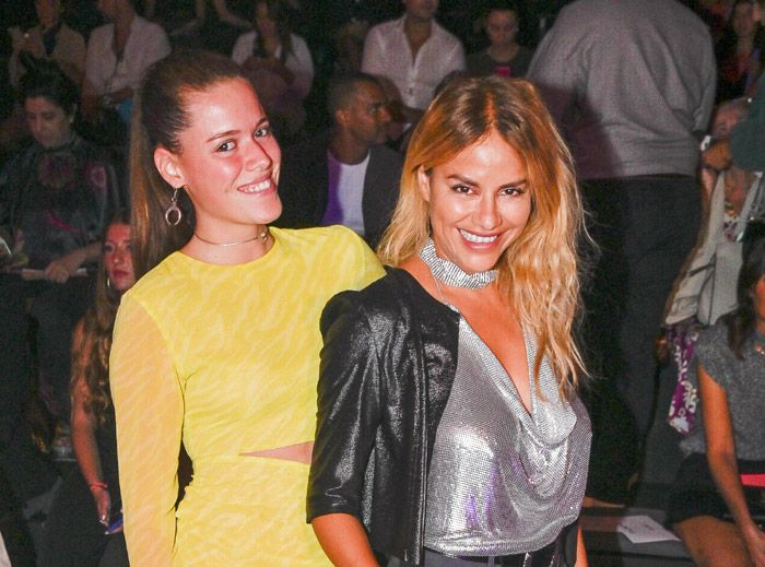 Mónica Hoyos con su hija Luna