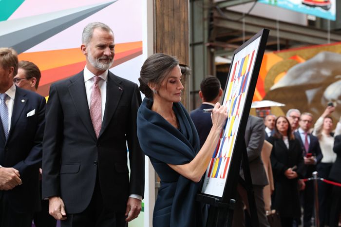 Último acto de los reyes Felipe y Letizia en los Países Bajos