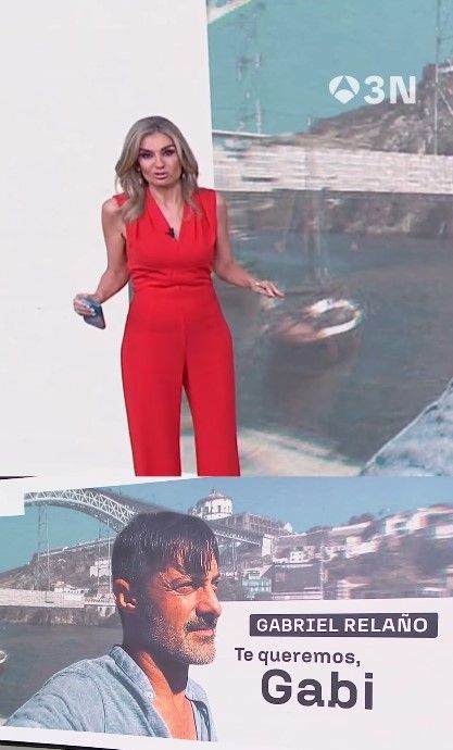 Sandra Golpe anuncia la repentina muerte de su compañero de Antena 3, Gabriel Relaño