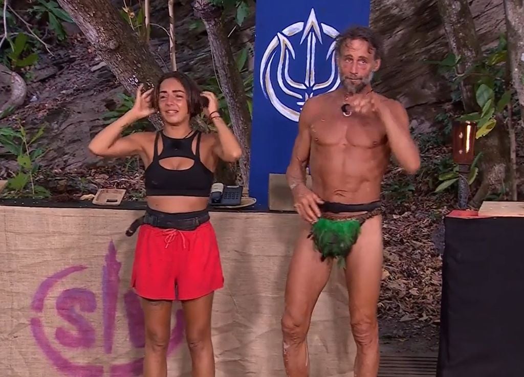 Anita y Escassi en Supervivientes