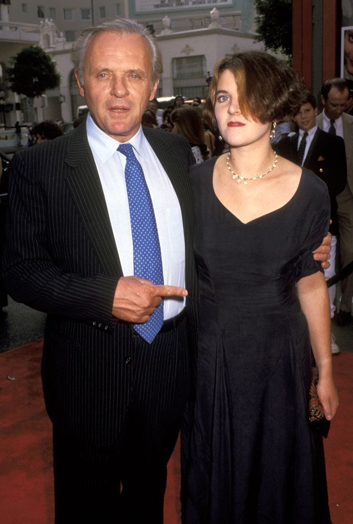 Anthony Hopkins y su hija, Abigail, no han hablado en más de 20 años
