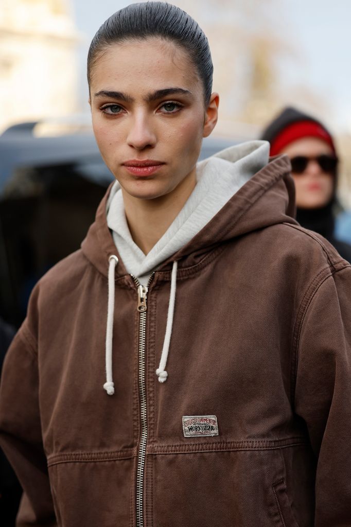 La maniquí, en la Semana de la Moda de París 2025