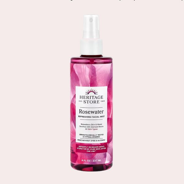 Heritage Store, Bruma facial refrescante de agua de rosas