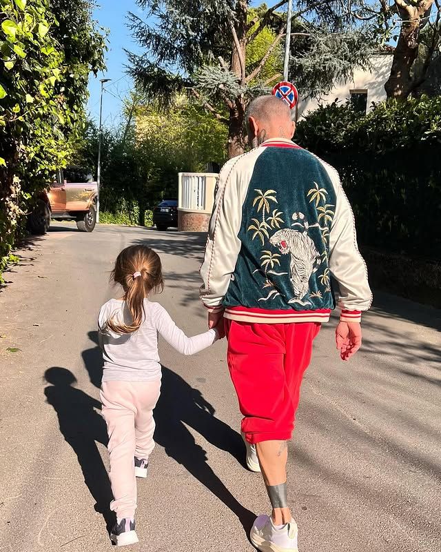 Gianluca Vacchi ha logrado construir una complicidad única con su hija Blu Jerusalema