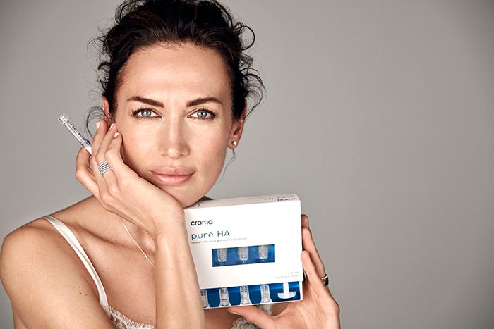 El tratamiento de belleza de Nieves Álvarez es de Croma Pharma