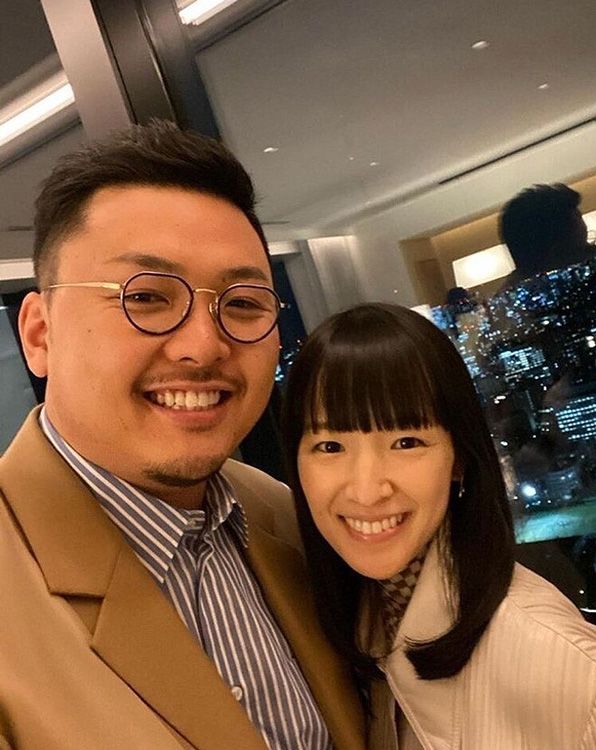 Marie Kondo con su marido