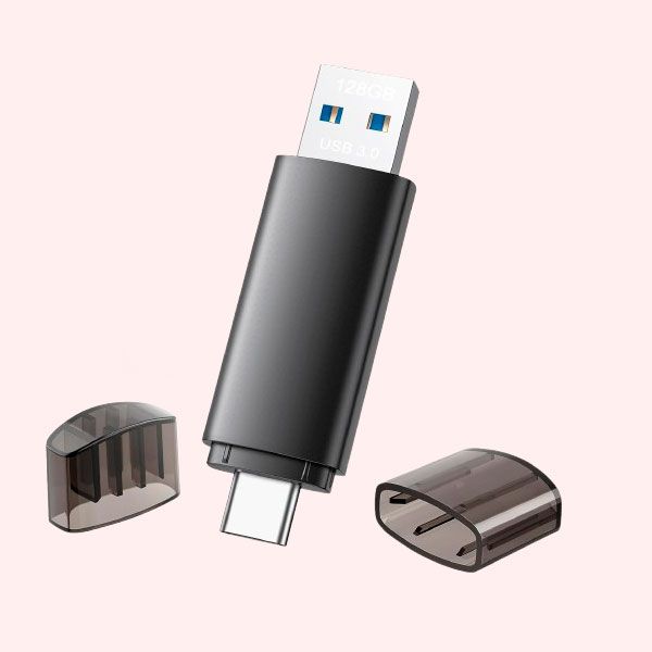 Memoria USB 3.0 Pendrive 2 en 1 USB Tipo C y USB 3.0