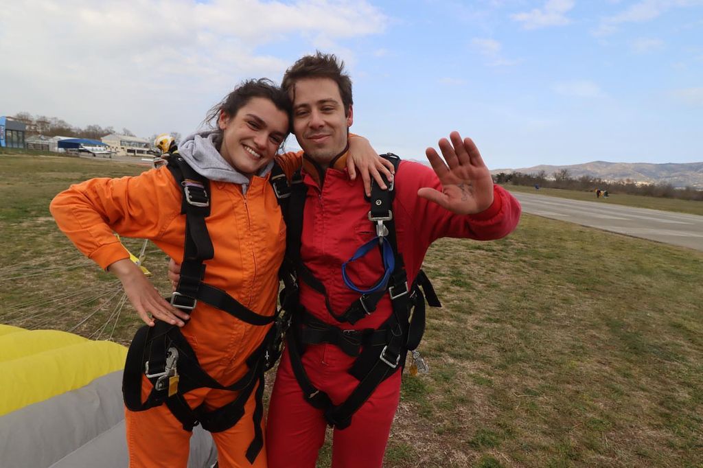 Imagen que compartía Daniel de sus aventuras juntos