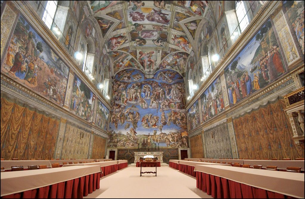 La Capilla Sixtina, en en el Palacio Apostólico de la Ciudad del Vaticano, acogerá una vez más la elección del nuevo Papa.