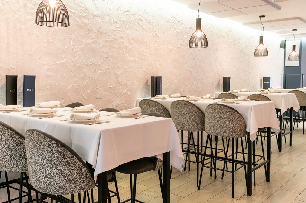 Sala del restaurante TreZe