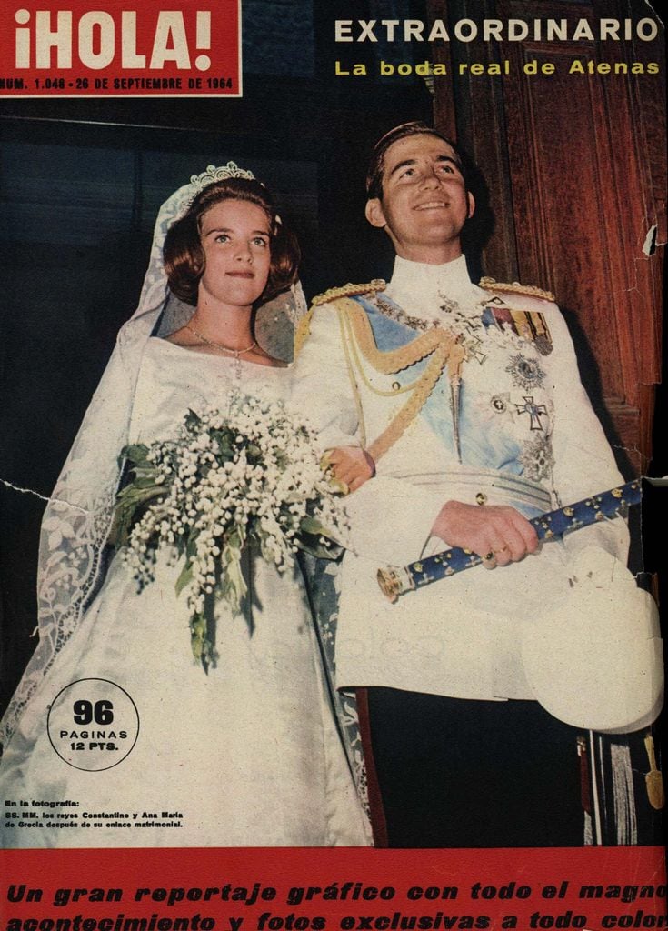 Boda Constantino de Grecia HOLA 1964