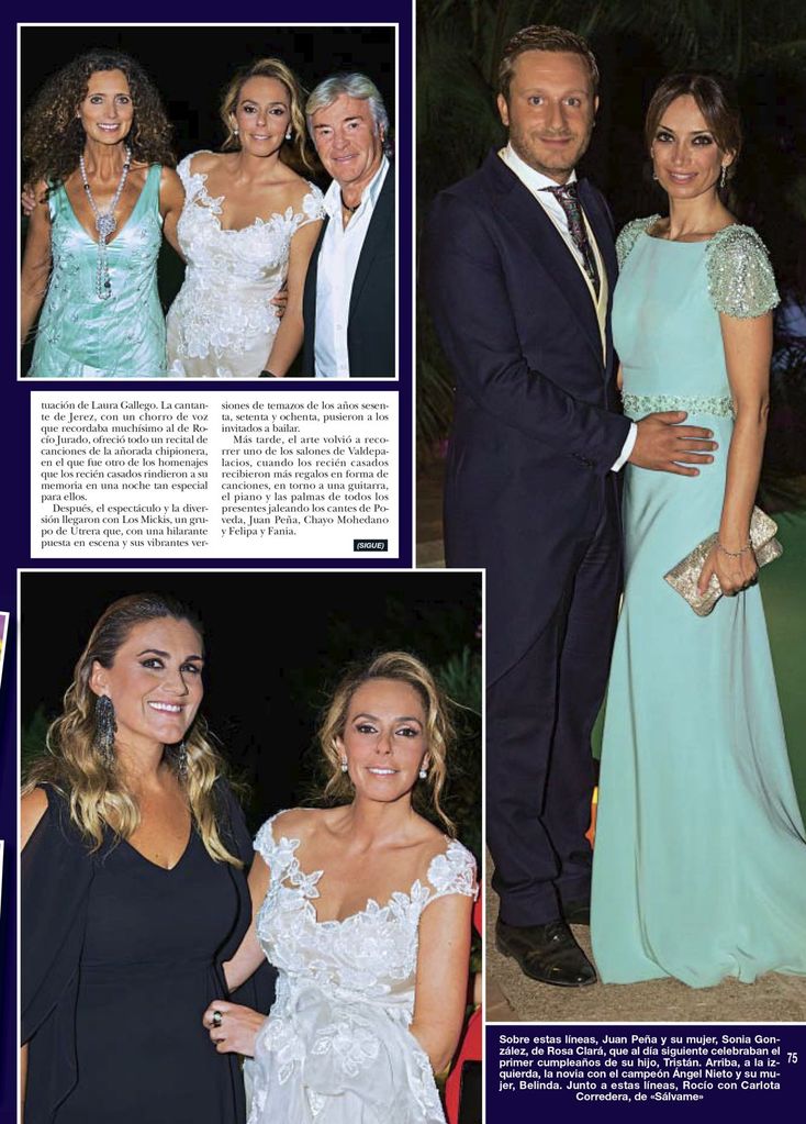 Boda Rocío Carrasco y Fidel Albiac