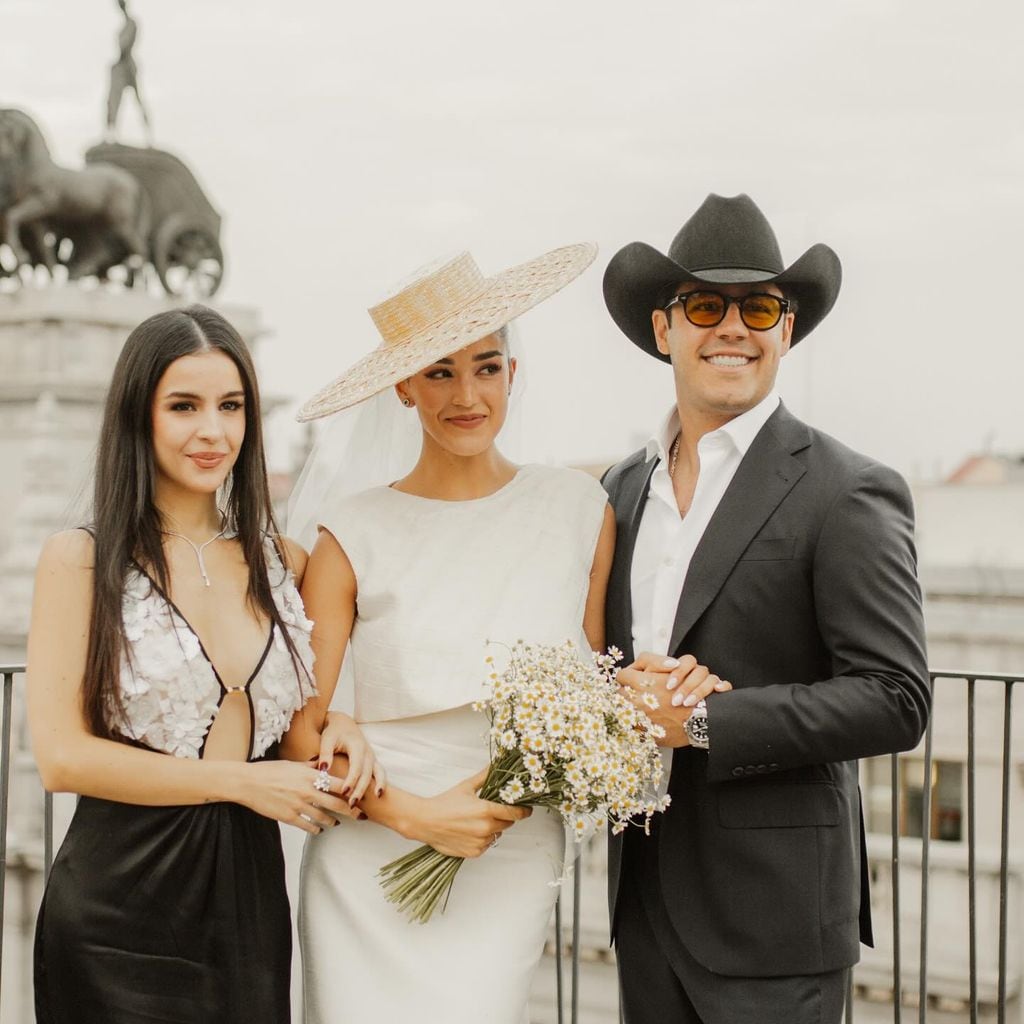 Ale Capetillo en su boda