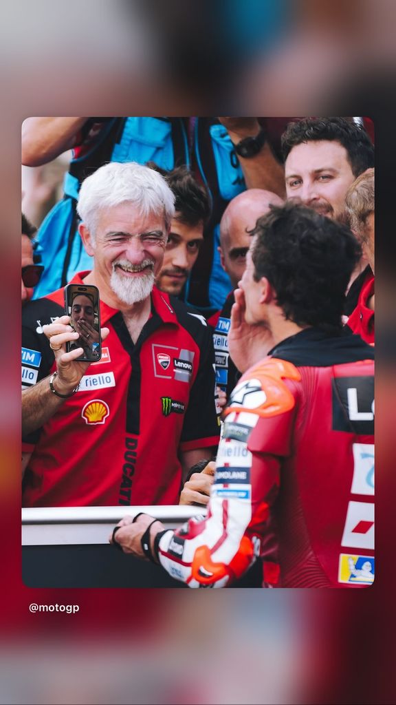 El romántico beso por videollamada de Marc Márquez y Gemma Pinto