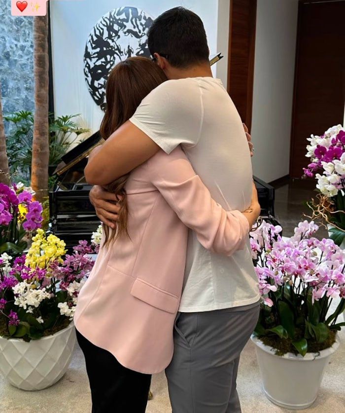 Cynthia Rodríguez y Carlos Rivera