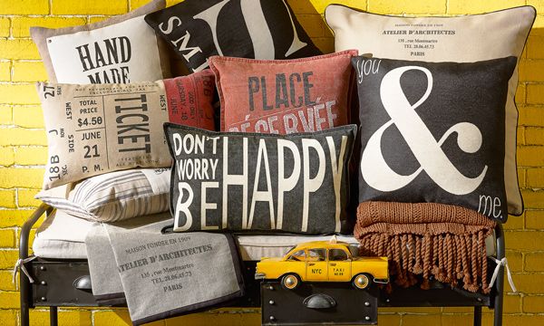 Decorar con mensajes: palabras que decoran