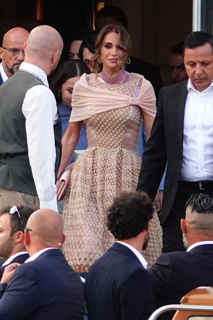 Rania de Jordania Venecia Jeff Bezos Lauren Sánchez boda
