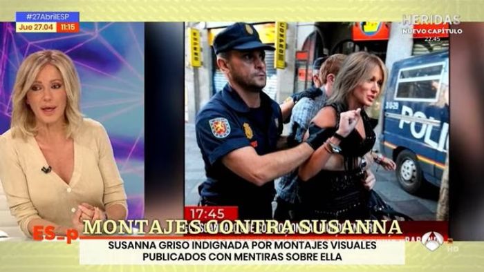 Susanna Griso desmiente el bulo sobre su propia detención por vender bitcoins