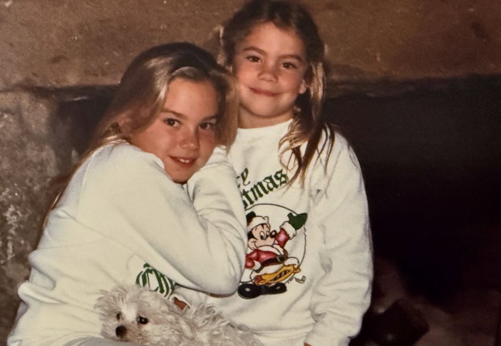 Carla Goyanes ha compartido imágenes inéditas con su hermana