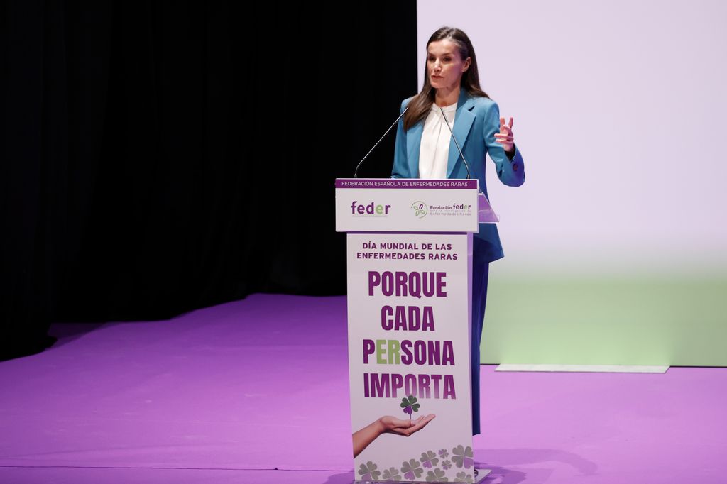 LA REINA LETIZIA PRESIDE EL ACTO CON MOTIVO DEL "DÍA MUNDIAL DE LAS ENFERMEDADES RARAS"