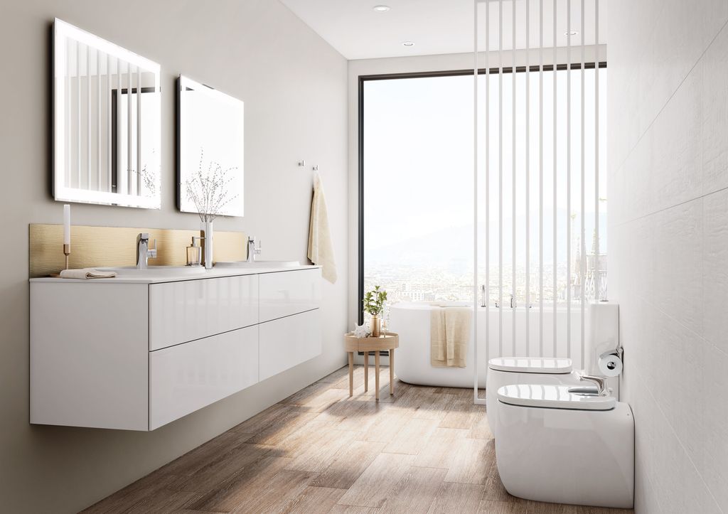 Baño luminoso