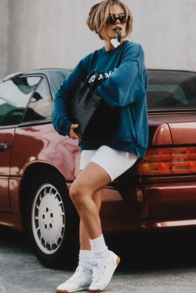 Karol G en la nueva campaña de reebok.