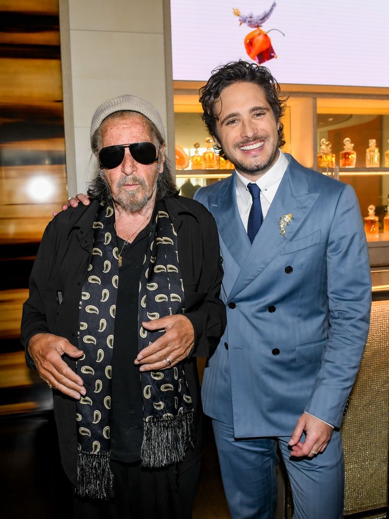 Al Pacino y Diego Boneta.
