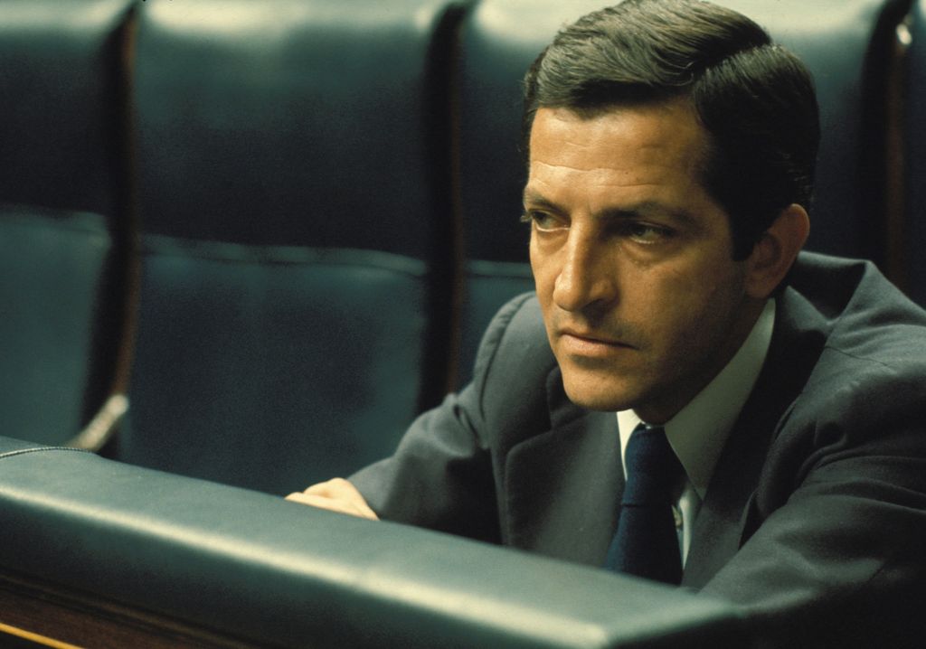 Adolfo Suárez en una imagen de archivo en el Congreso de los Diputados
