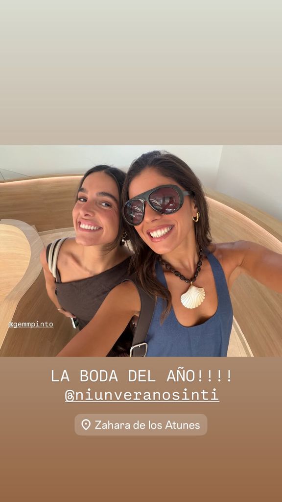 Sara Baceiredo y Gemma Pinto, listas para la preboda de Anna Ferrer Padilla