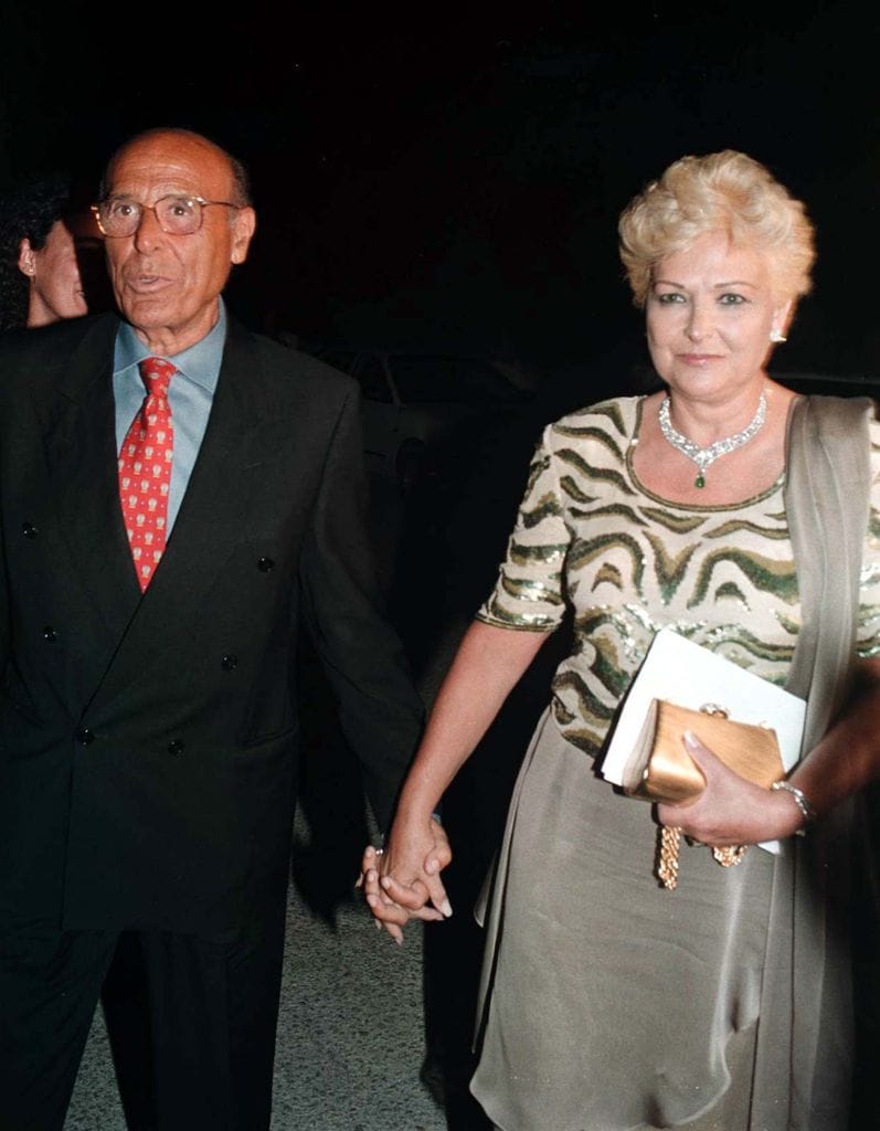 Jesús Puente y su esposa Licia Calderón