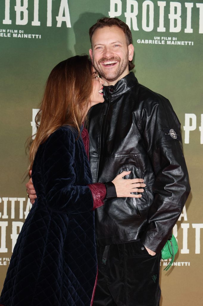 Irene Forti y Alessandro Borghi en Roma en 2025