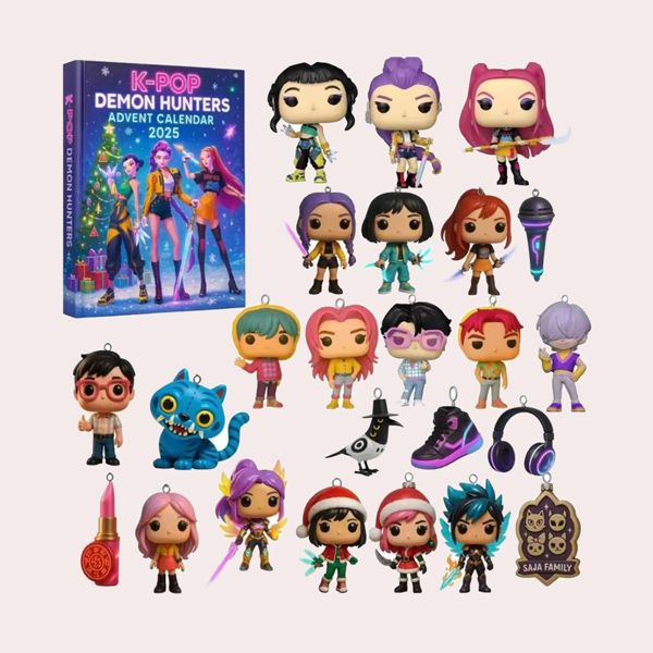 Kpop Demon Hunters Calendario de Adviento de Navidad 