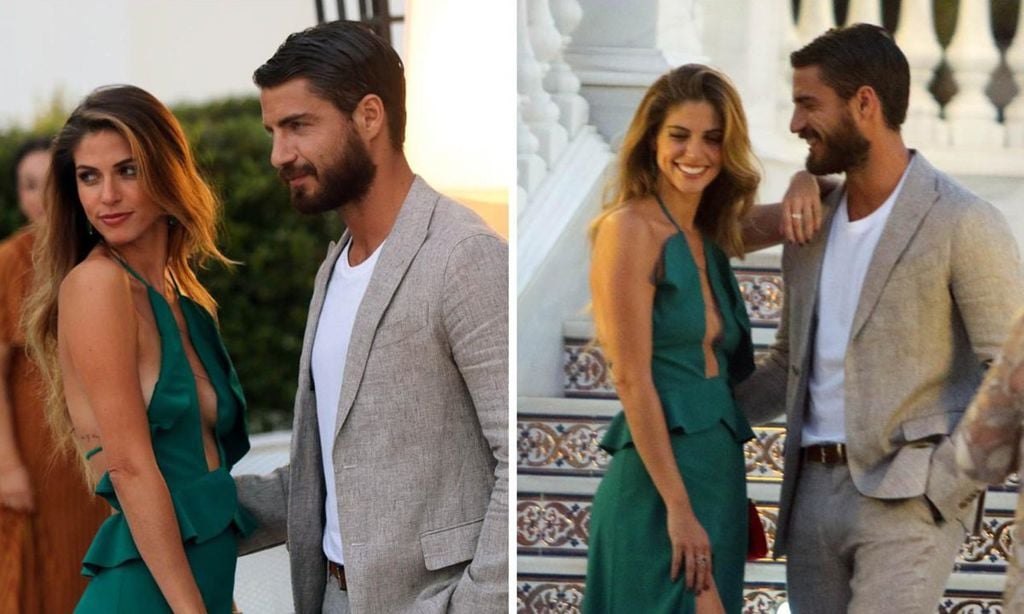 
Junto a estas líneas, por las calles de la ciudad y derrochando química en el Gran Hotel Miramar, antes de posar separados en el ‘photocall’.
