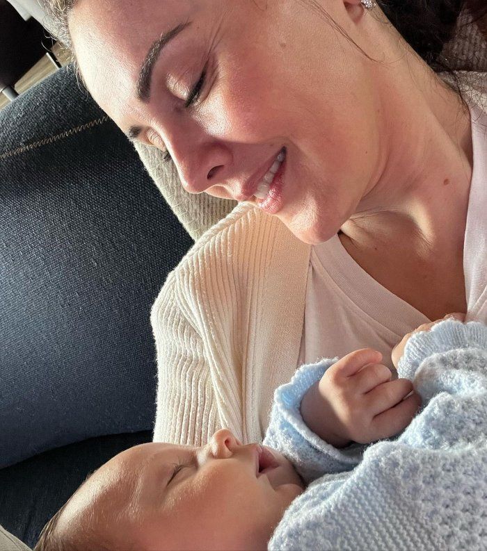Natalia Esperón y su nieto José María