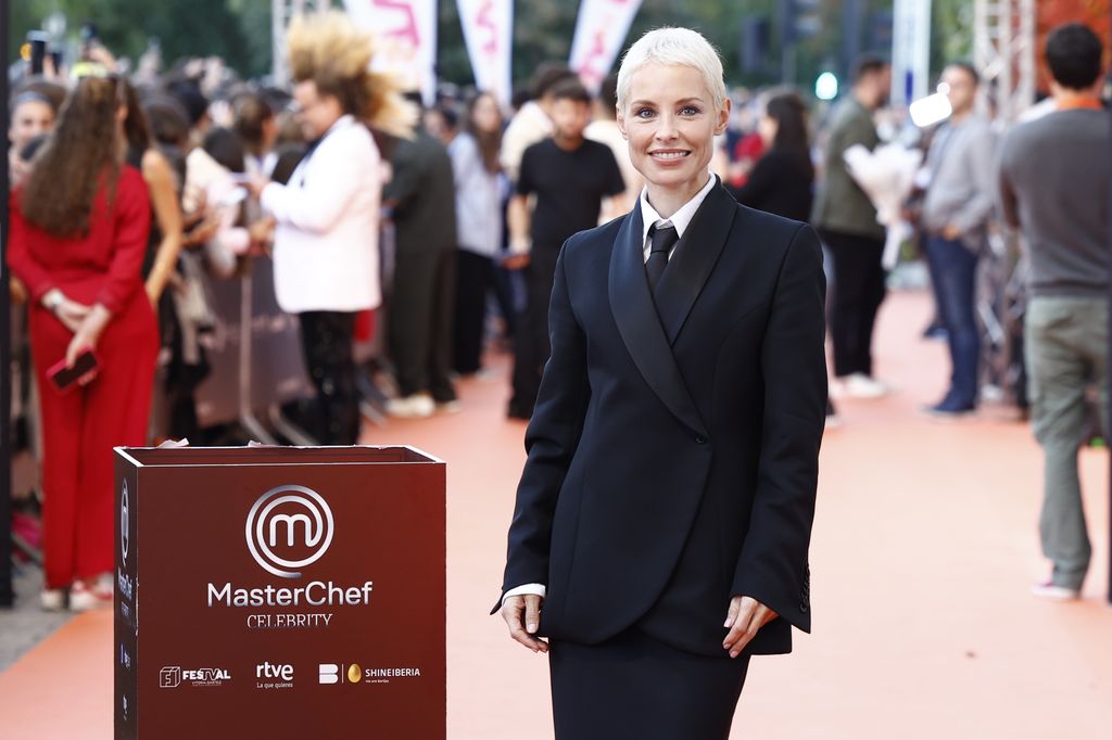 Soraya Arnelas en la premiere de Masterchef